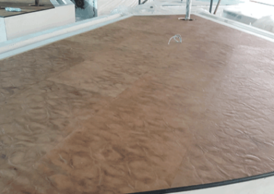 Lederen vloer ABU DHABI, VAE cultural foundation 2